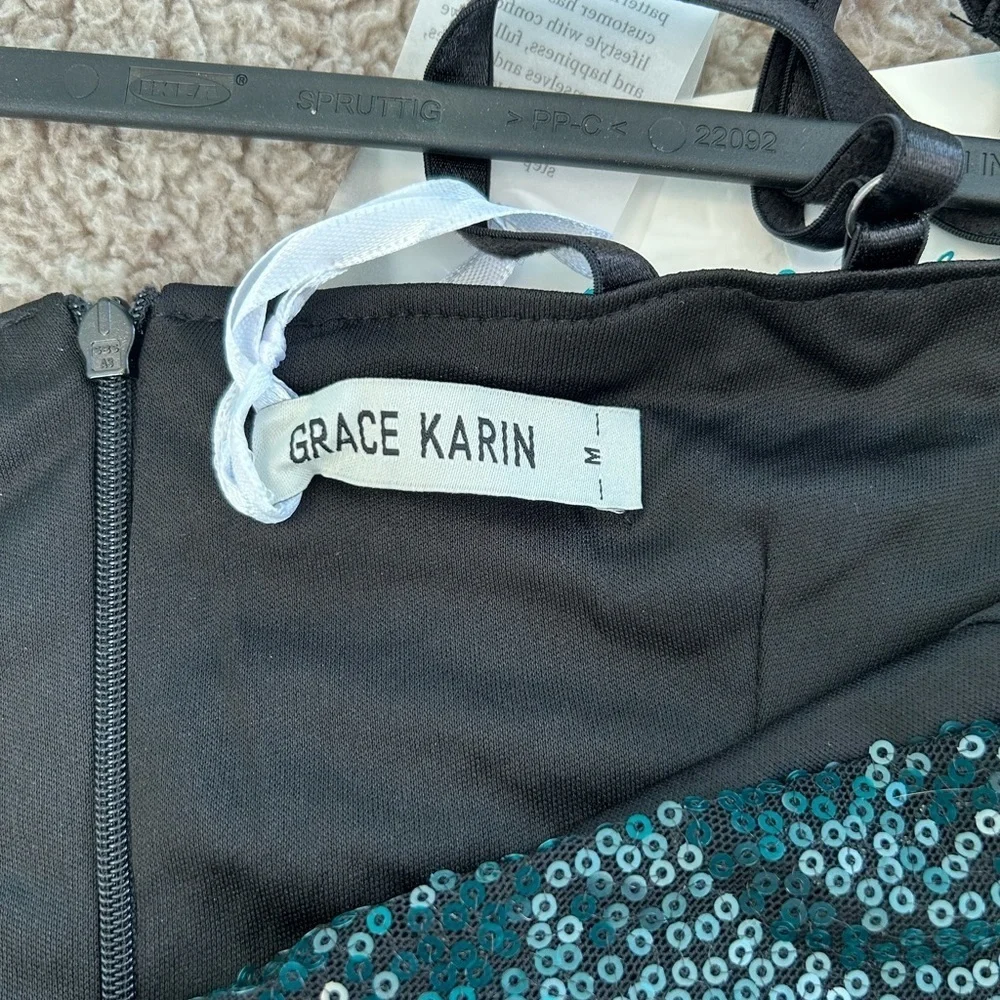 NWT Grace Karin Sequence Dress - Picture 9 of 11